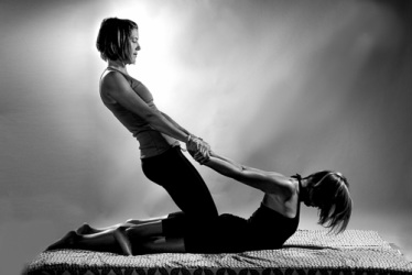 Thai yoga massage by Myriam Desrosiers, LMT